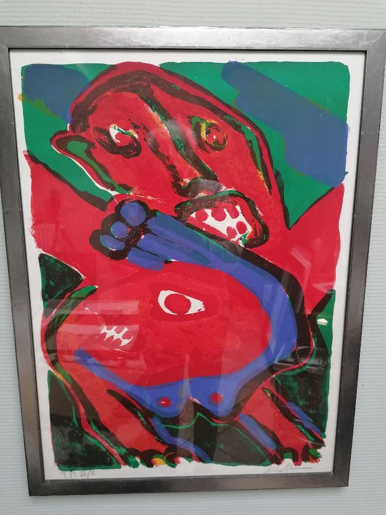 Bengt Lindstrom  litho E.A. II/X editie, Antiek en Kunst, Ophalen