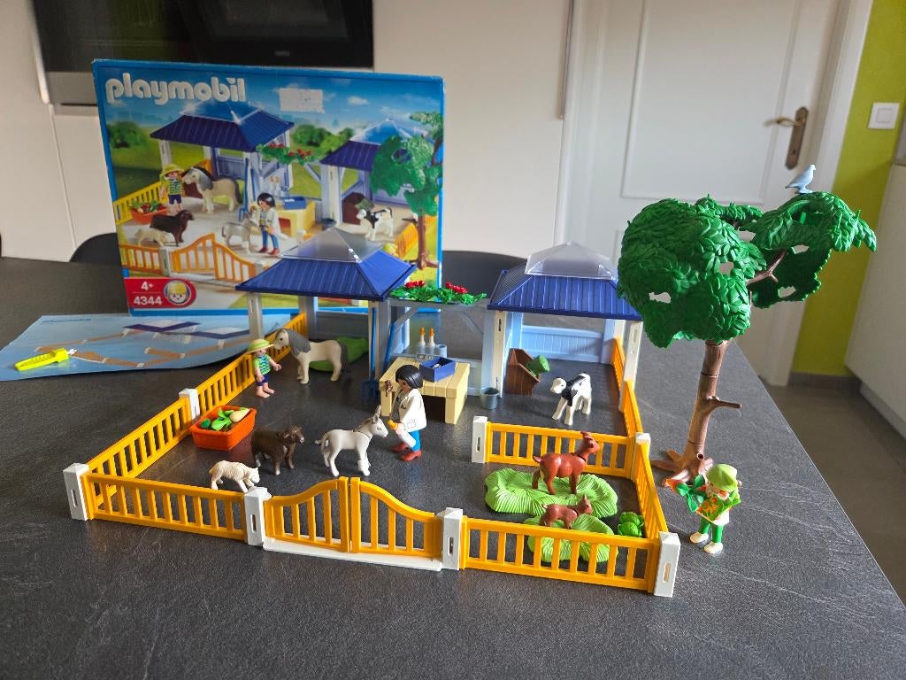 playmobil dierenverzorgplaats 4344, Enlèvement, Comme neuf