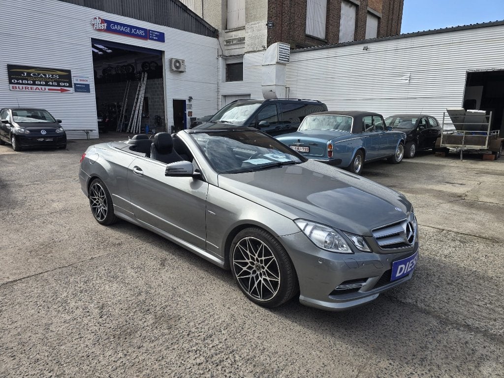 Mercedes classe e cabrio diesel 2012 124000km bt auto, Cuir, Achat, Entreprise, Cabriolet