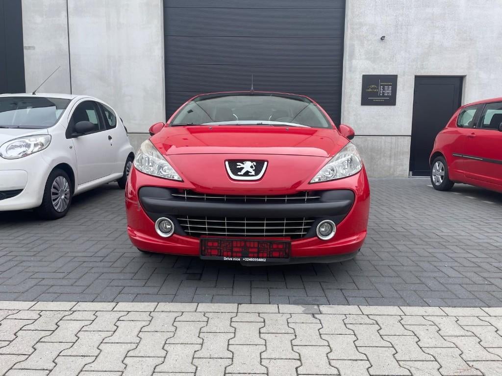 Peugeot 207 1.6I Filou cabriolet, IIe siècle. Inspection, Autos, Rouge, Achat, Entreprise, Cabriolet