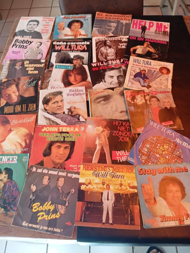 Singeltjes, Cd's en Dvd's, Vinyl Singles, Gebruikt, Beschermende buitenhoes, Single, Wereldmuziek, Ophalen