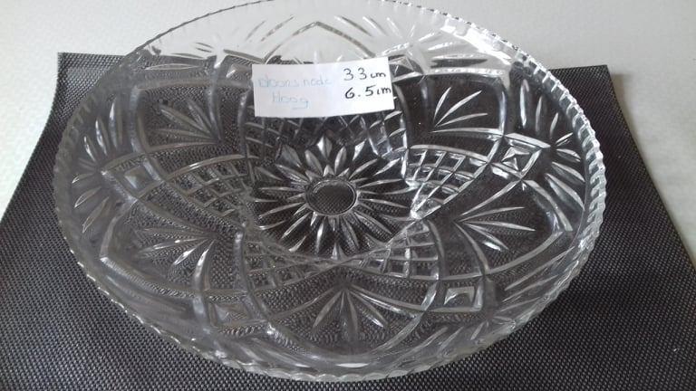 Schaal 33x6.5 cm voor fruit en decoratie rond, Huis en Inrichting, Woonaccessoires | Schalen en Manden, Ophalen, Zo goed als nieuw