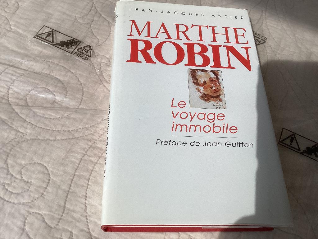 Le voyage immobile. MARTHE ROBIN. Jean-Jacques Antier, Boeken, Biografieën, Ophalen of Verzenden, Zo goed als nieuw, Religie