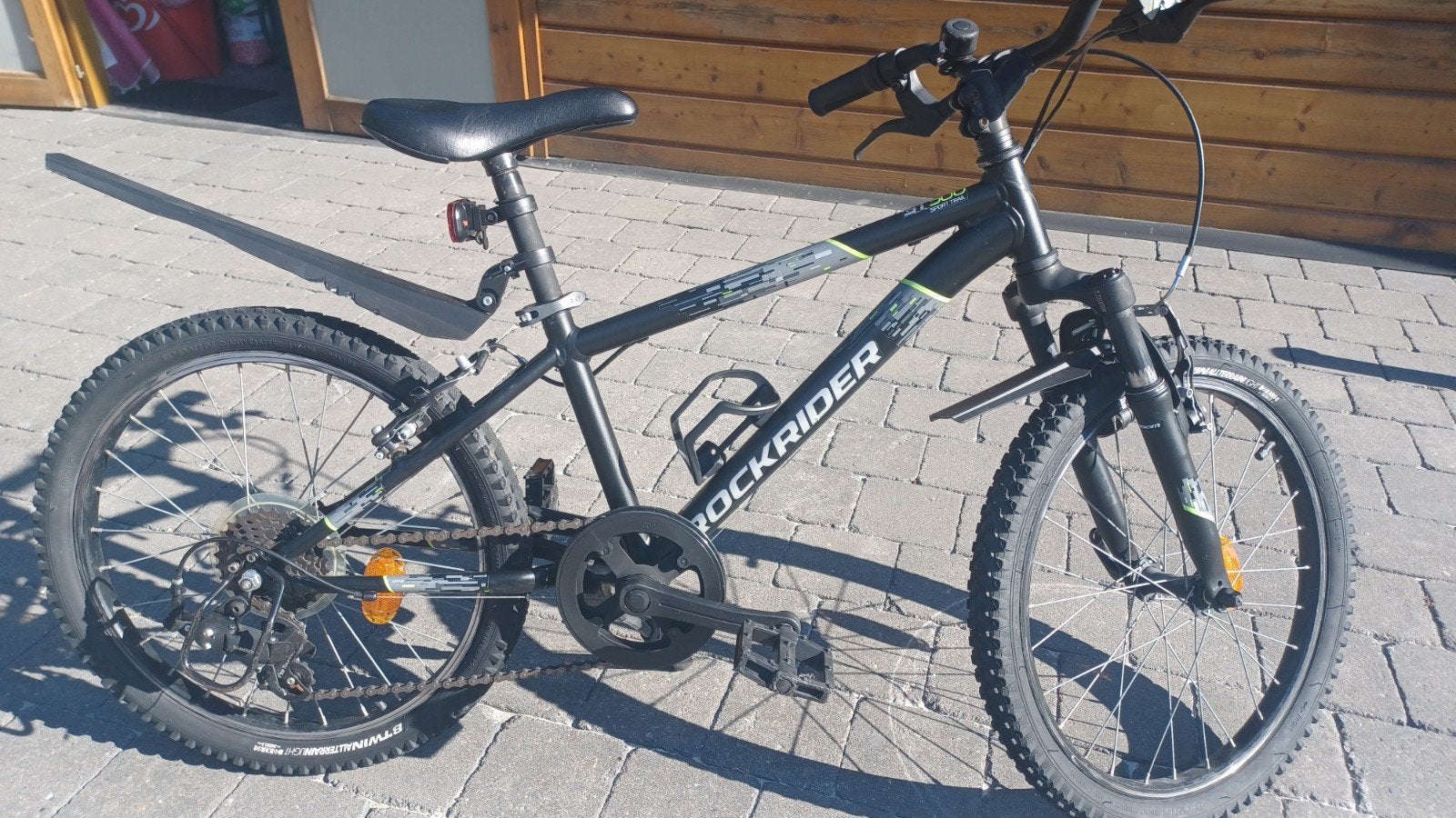 Rockrider500  jongensfiets, Ophalen