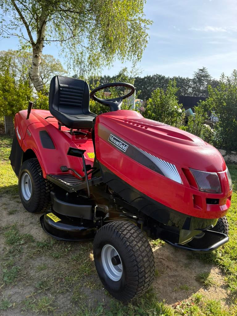 Zitmaaier mountfield 1436H automaat, Jardin & Terrasse, Tondeuses autoportées, Comme neuf, 90 à 120 cm, Démarrage électrique, Sac de ramassage