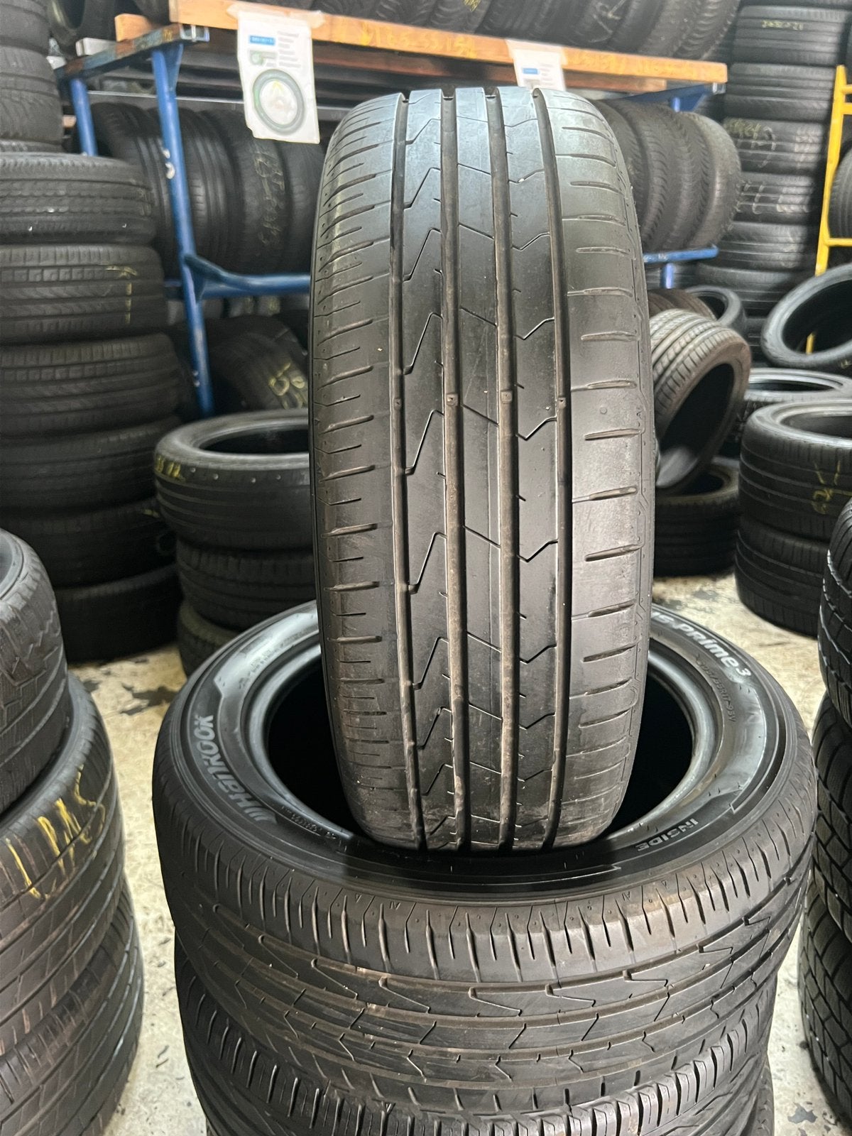 205/55/17 Hankook avec montage et équilibrage, Autos : Pièces & Accessoires, Enlèvement
