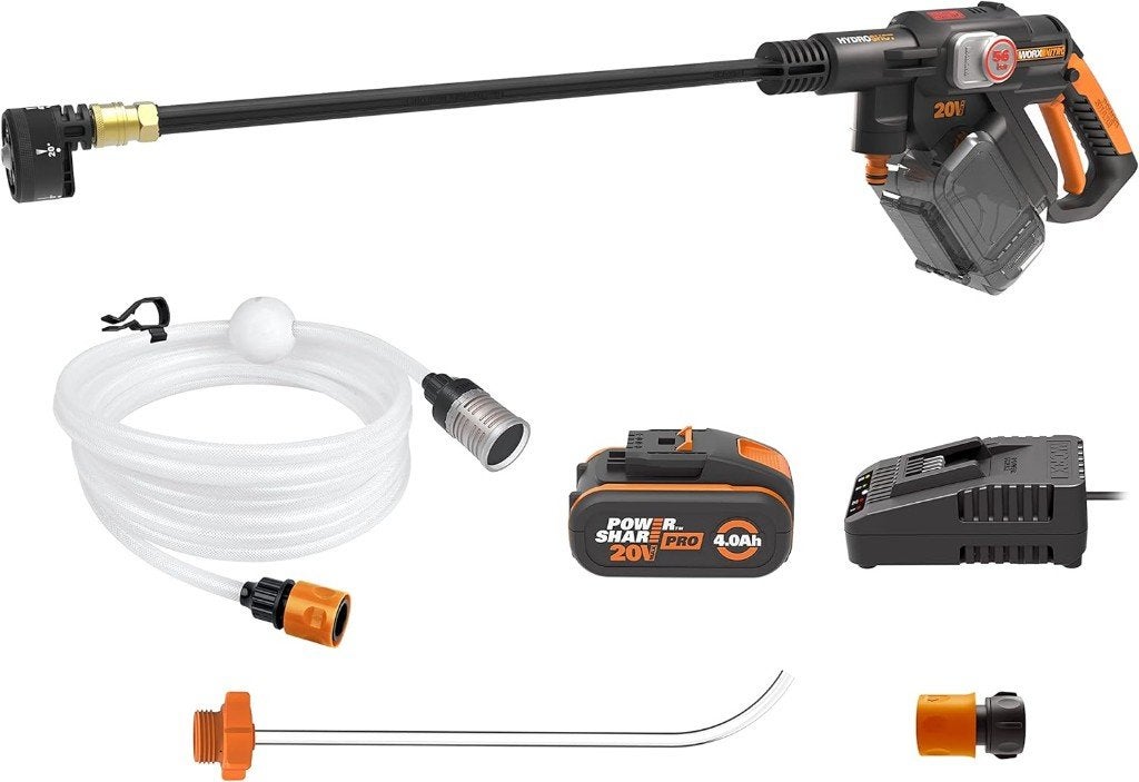 Nettoyeur haute ression SANS FIL WORX avec Batterie+Charg., Enlèvement, Comme neuf, Batterie, WORX
