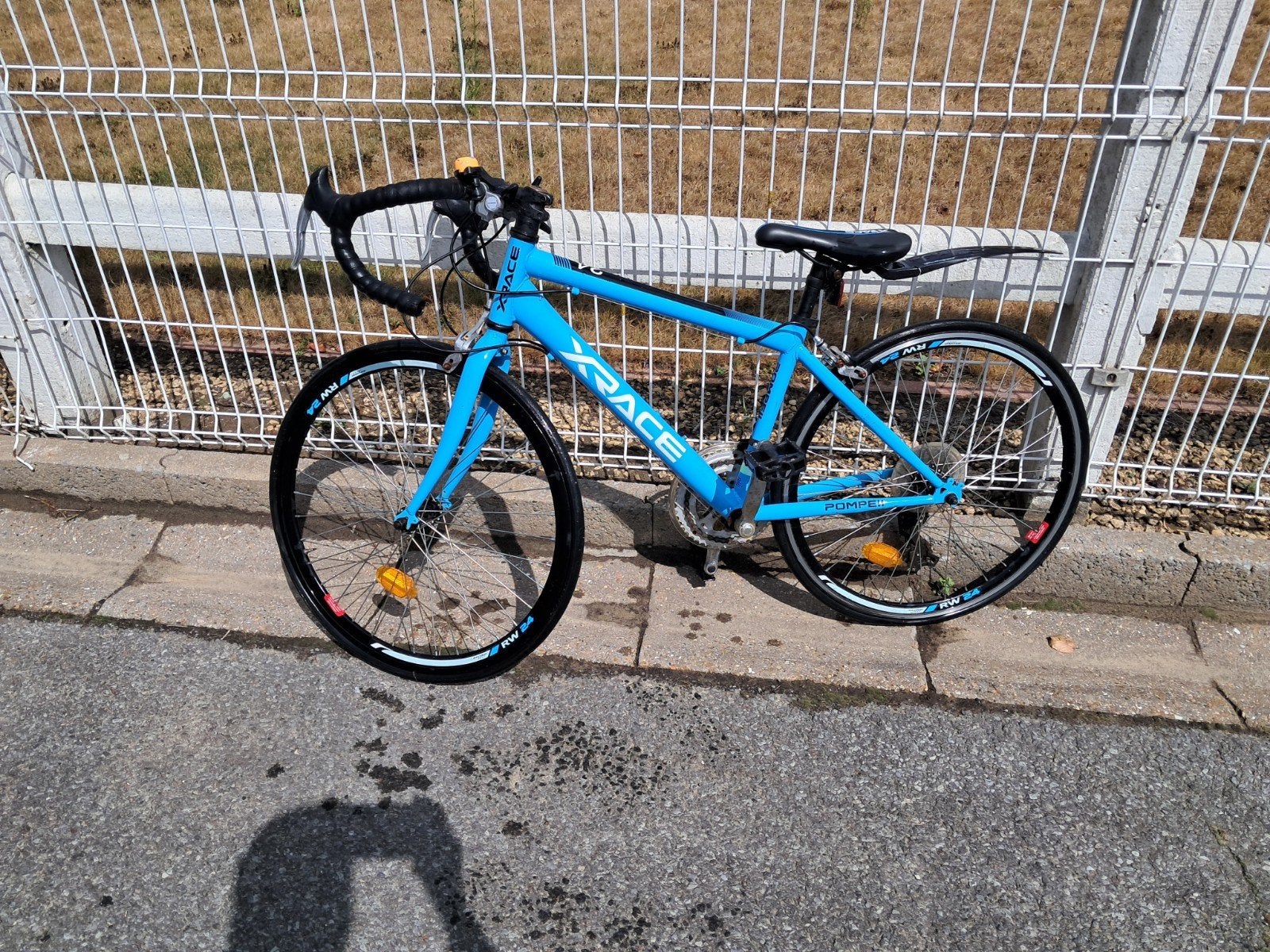 koersfiets 24inch, Vitesses, Comme neuf, Enlèvement, Frein sur jante