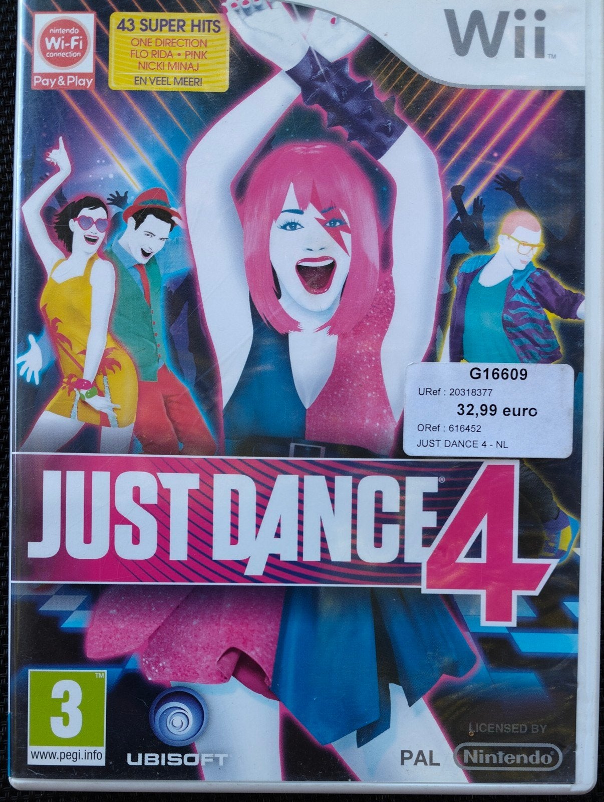 Just Dance 4, Wii, Enlèvement, Autres genres, À partir de 12 ans