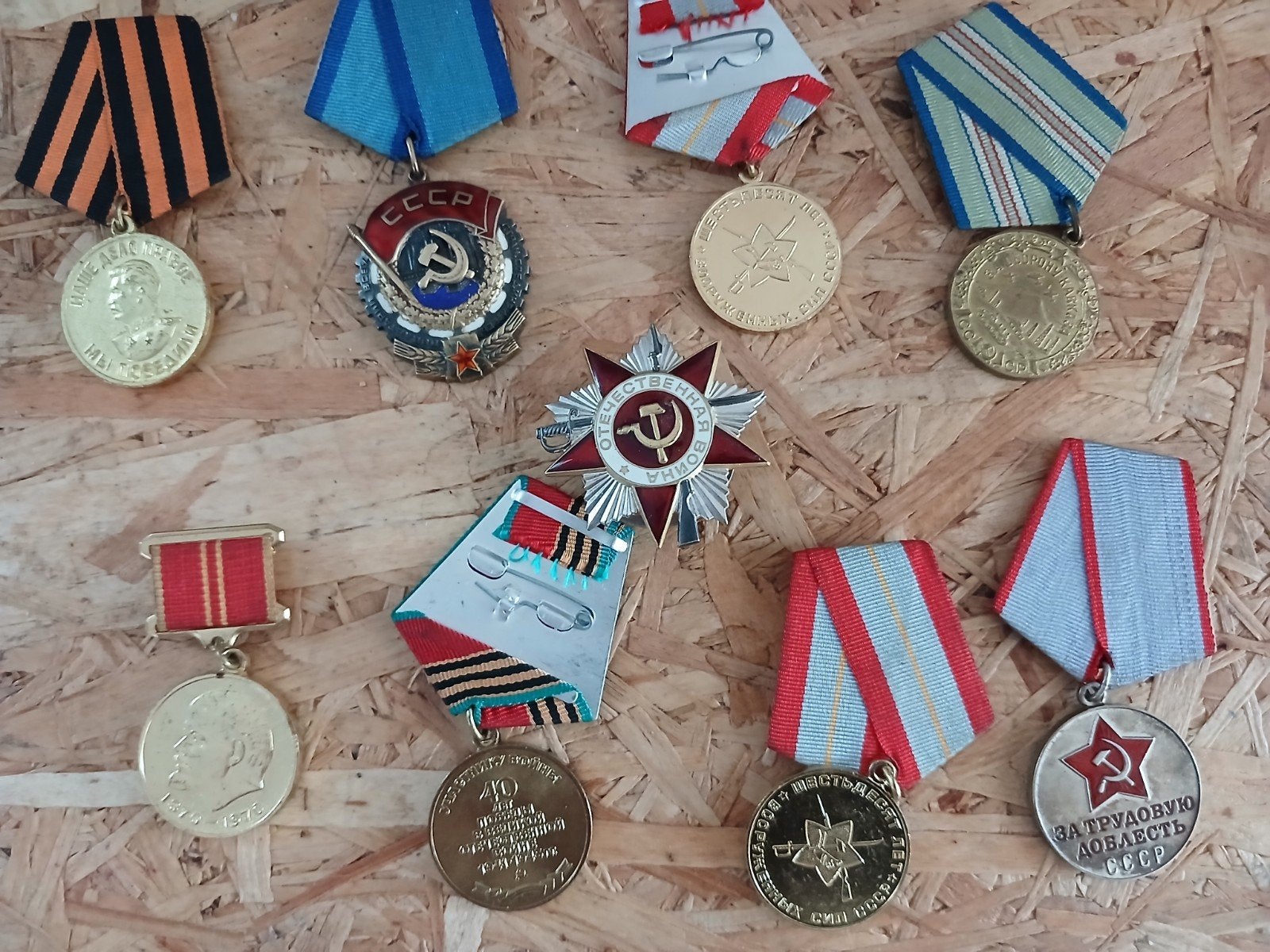 Medailles Sovjet unie, Verzamelen, Ophalen of Verzenden