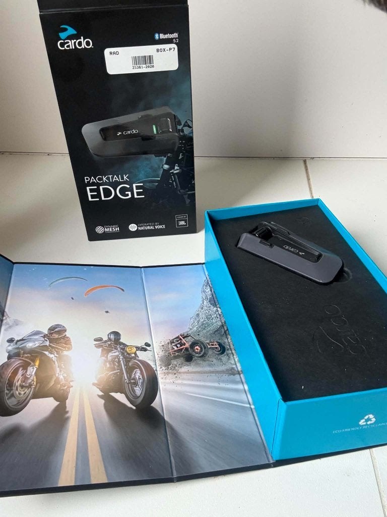 cardo packtalk edge, Motos, Envoi, Neuf
