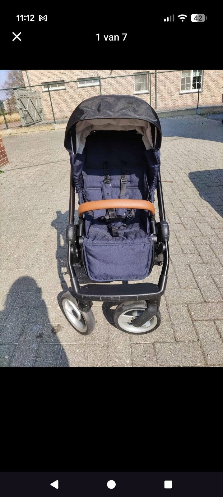 mutsy evo buggy, Avec siège auto, Poussette combi, Comme neuf, Enlèvement
