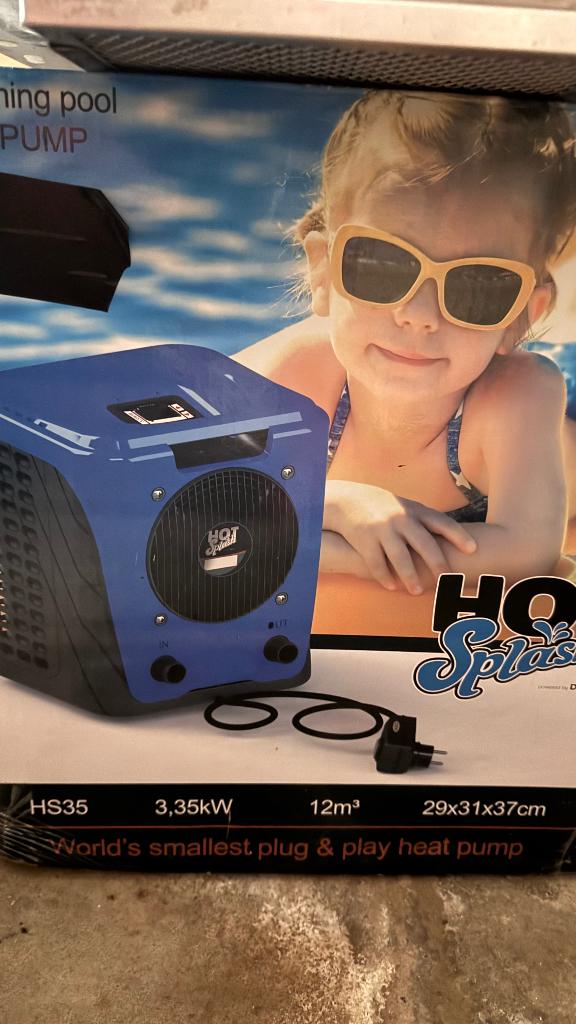 Pompe à chaleur pour piscine, Enlèvement, Utilisé, Chauffage