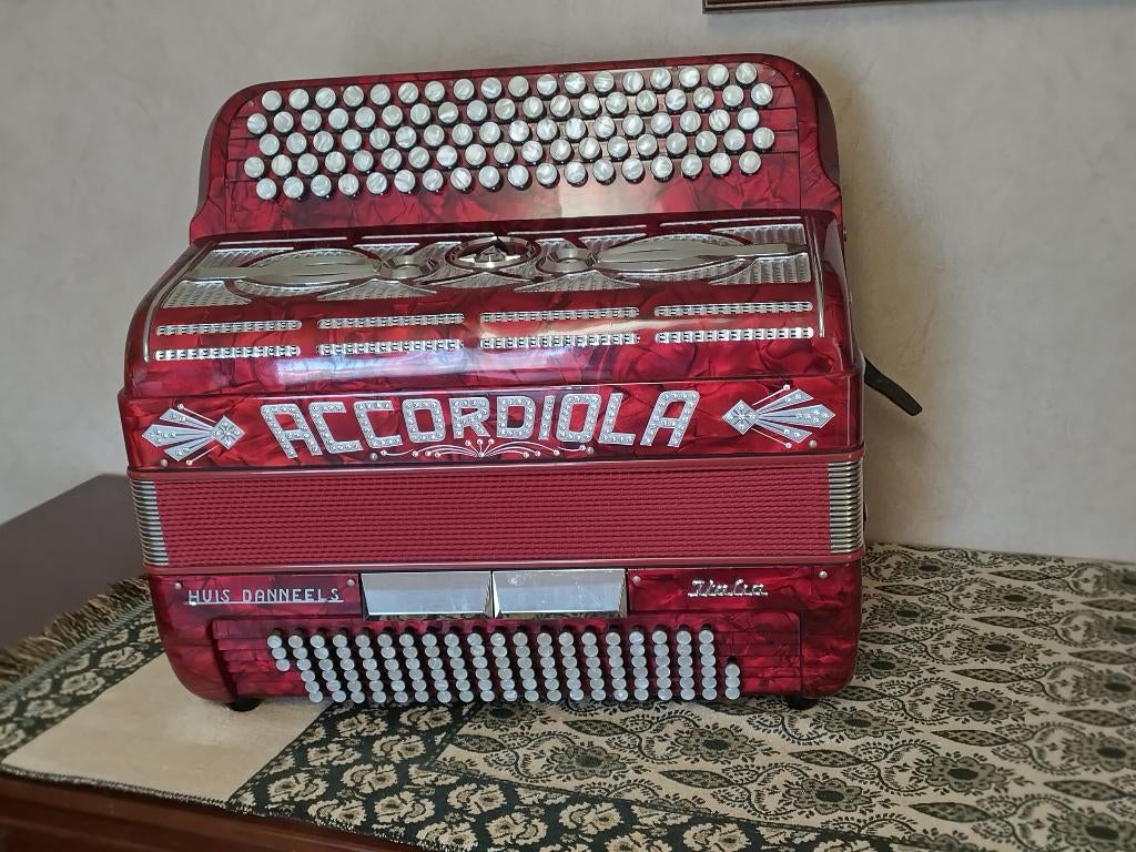Accordeon prijs overeen te komen, Musique & Instruments, Accordéons, Comme neuf, Accordiola, Accordéon à touches, Enlèvement