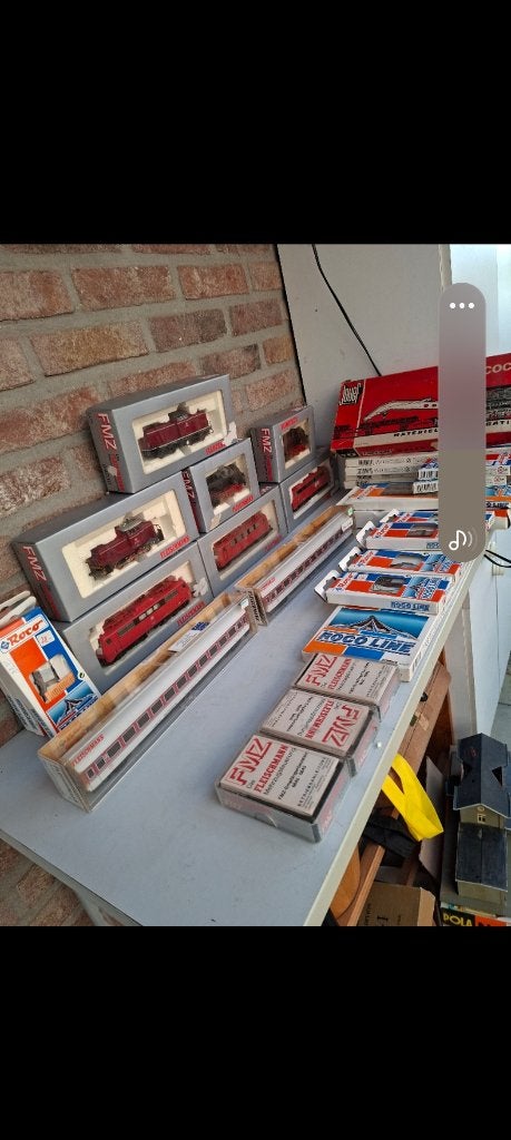 treintjes en toebehoor van Fleischmann, Ophalen, Fleischmann, Analoog, Gebruikt