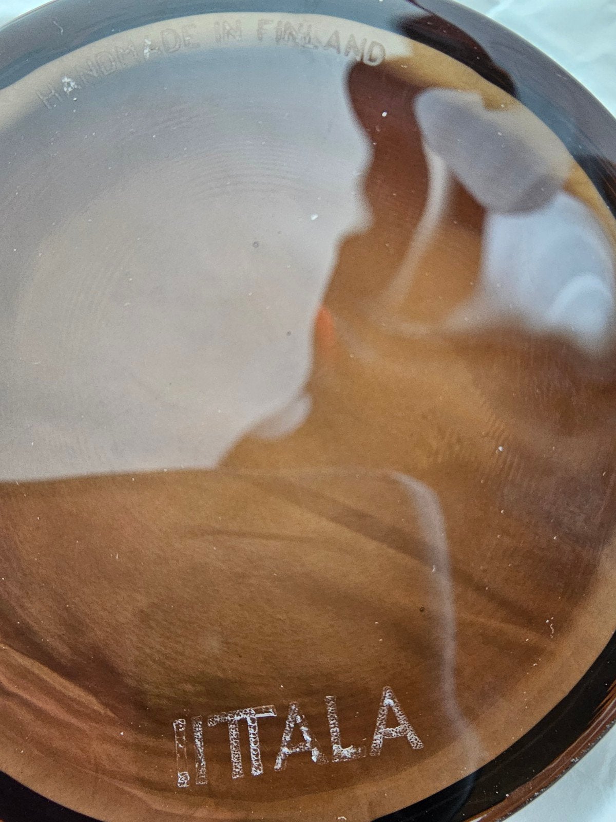 Iittala. Assiette en verre. Fait main. Nouveau., Neuf, Enlèvement ou Envoi, Verre, Balance ou Balances