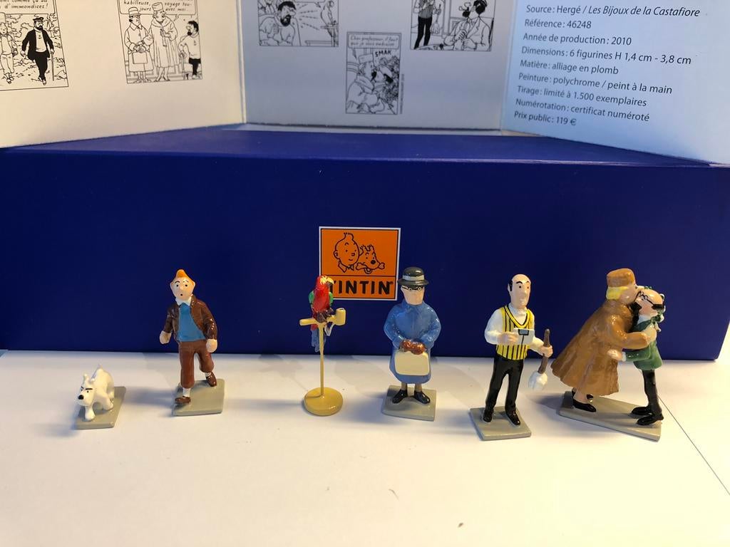 Mini serie les bijoux de la castafiore tintin pixi, Enlèvement ou Envoi, Tintin