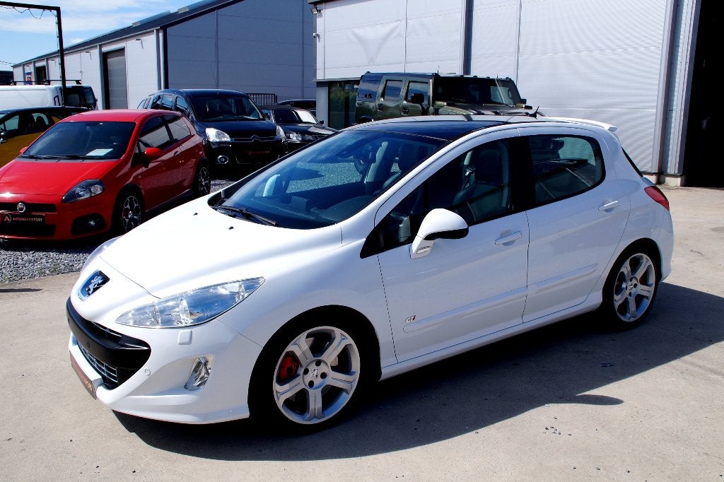 Peugeot 308 1.6i GTI 16V 200pk _Onderhoudsgarantie, Auto's, Voorwielaandrijving, Euro 5, Zwart, 4 cilinders