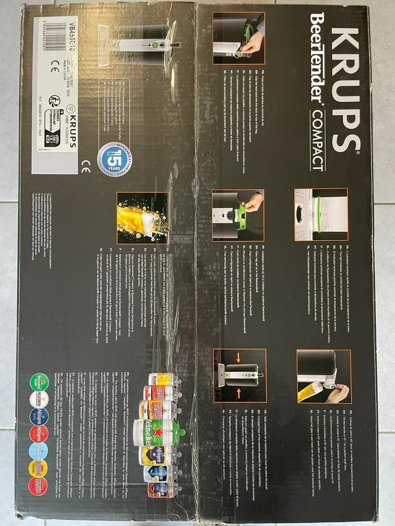 Krups Beertender Compact, Electroménager, Pompes à bière, Enlèvement ou Envoi, Krups