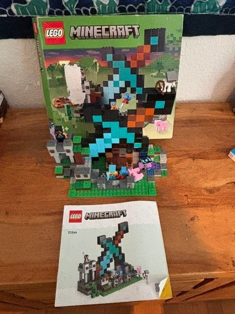 LEGO Minecraft, Kinderen en Baby's, Speelgoed | Duplo en Lego, Ophalen, Zo goed als nieuw, Lego, Minecraft