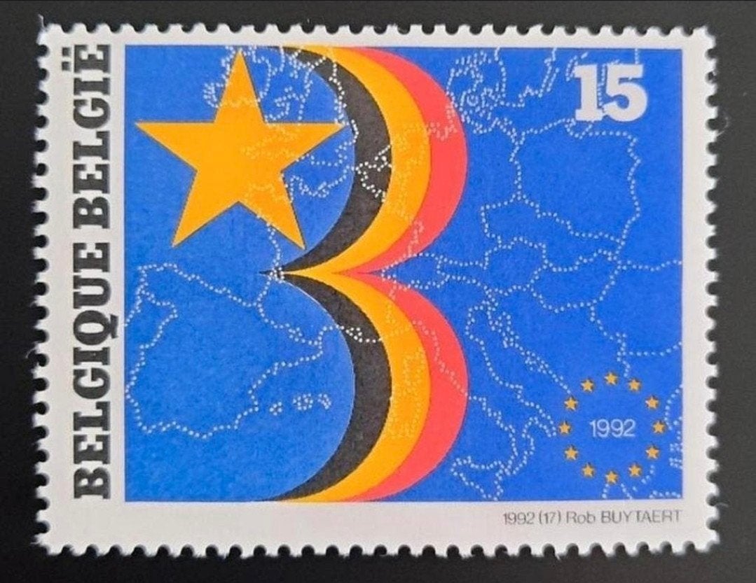 België: OBP 2485 ** Europese Markt 1992., Frankeerzegel, Ophalen of Verzenden, Zonder stempel, Postfris