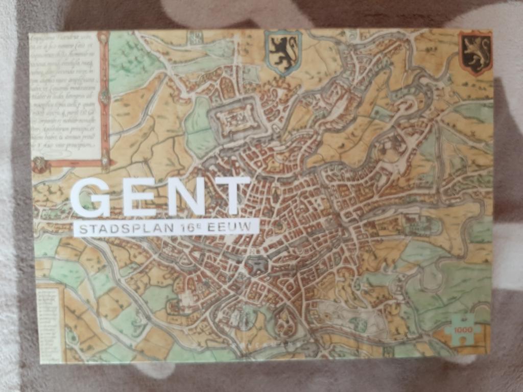 Legpuzzel Gent 16de eeuw 1000 stukjes compleet, Ophalen of Verzenden, Legpuzzel