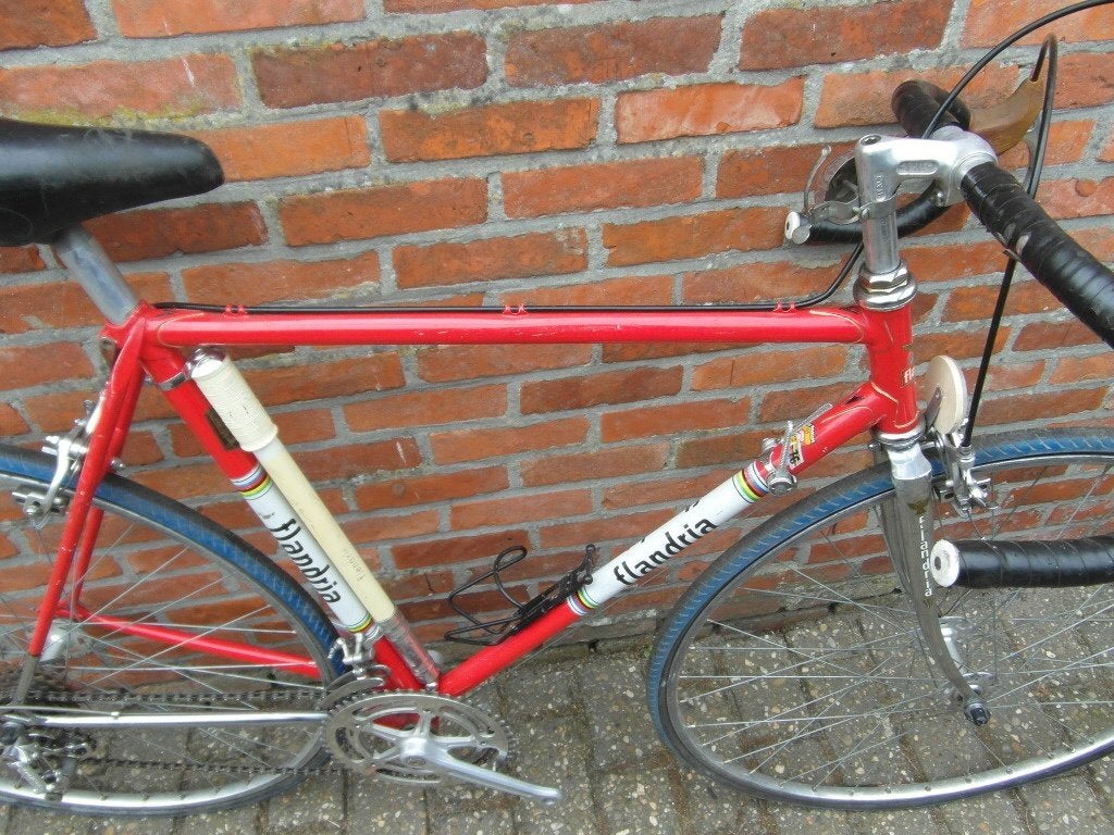vélo de vélo rétro Flandria taille 53, Autres marques, Acier, Enlèvement, 53 à 57 cm