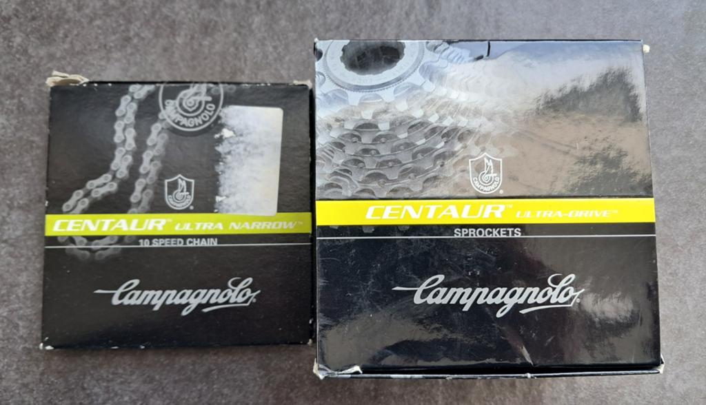 Campagnolo cenaur ketting + pion, Ophalen