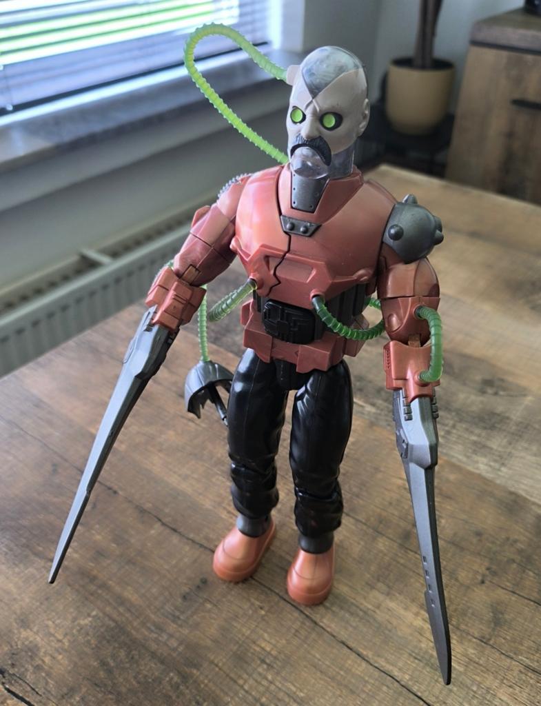 Robot toxique Vintage Action Man Dr X, armure explosive, cyb, Enlèvement, Comme neuf