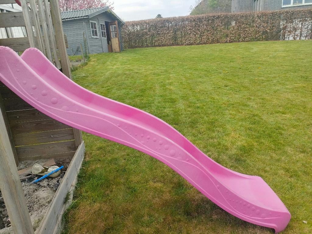 Rodelbaan, Ophalen, Gebruikt, Glijbaan