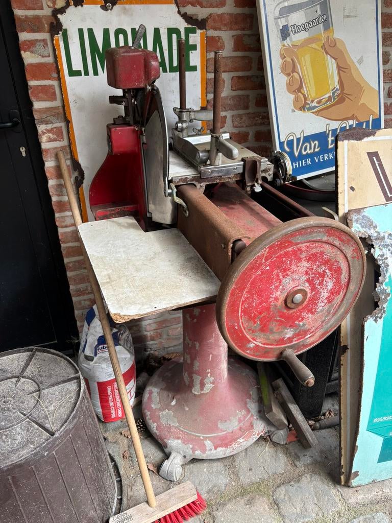 Snijmachine te koop, Ophalen