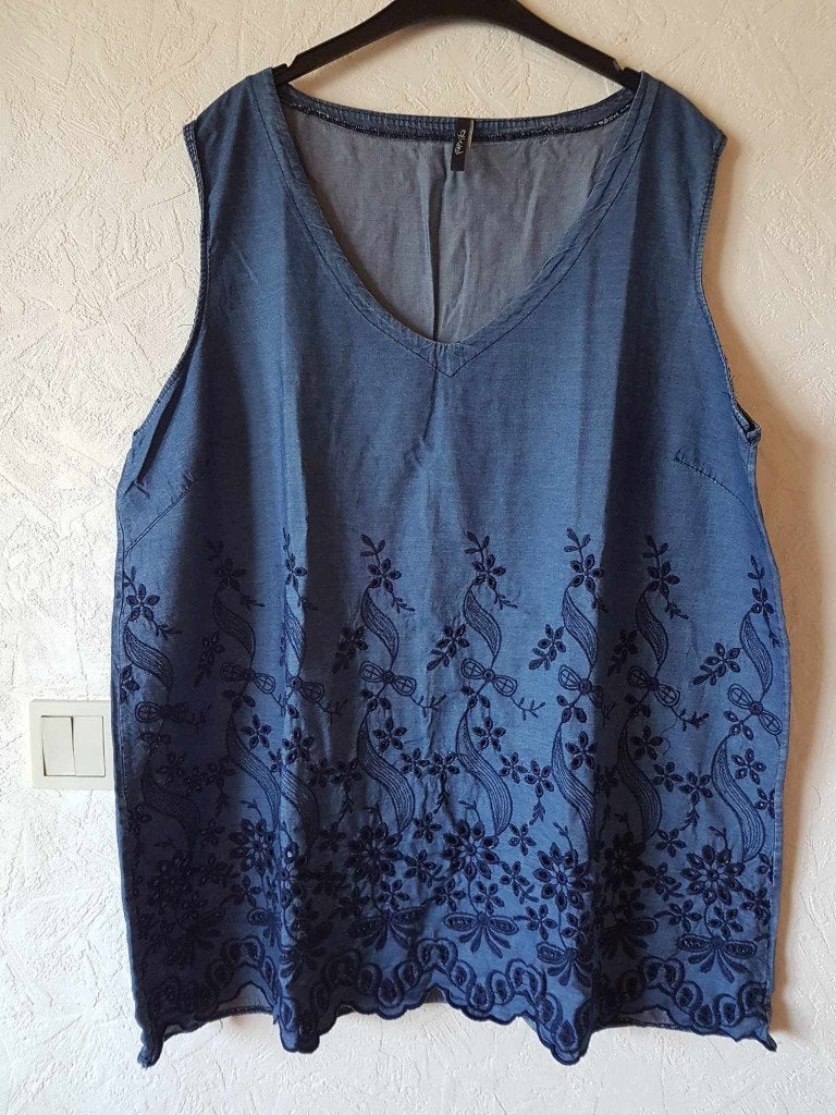 Lot de 2 blouses PAPRIKA taille 50 grande taille, Vêtements | Femmes, Grandes tailles, Porté, Enlèvement ou Envoi