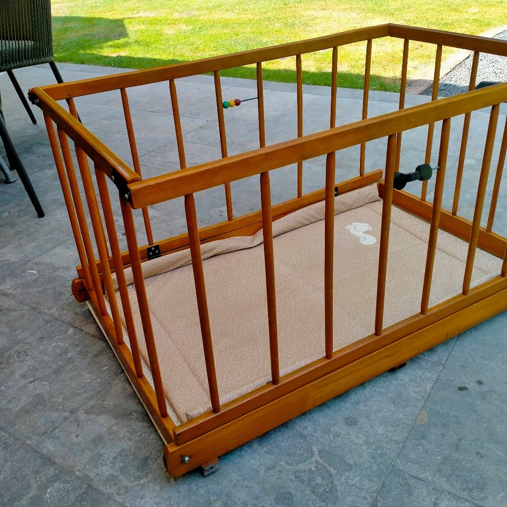 Vintage Babypark, Kinderen en Baby's, Babyparken, Ophalen, Gebruikt, Rechthoekig