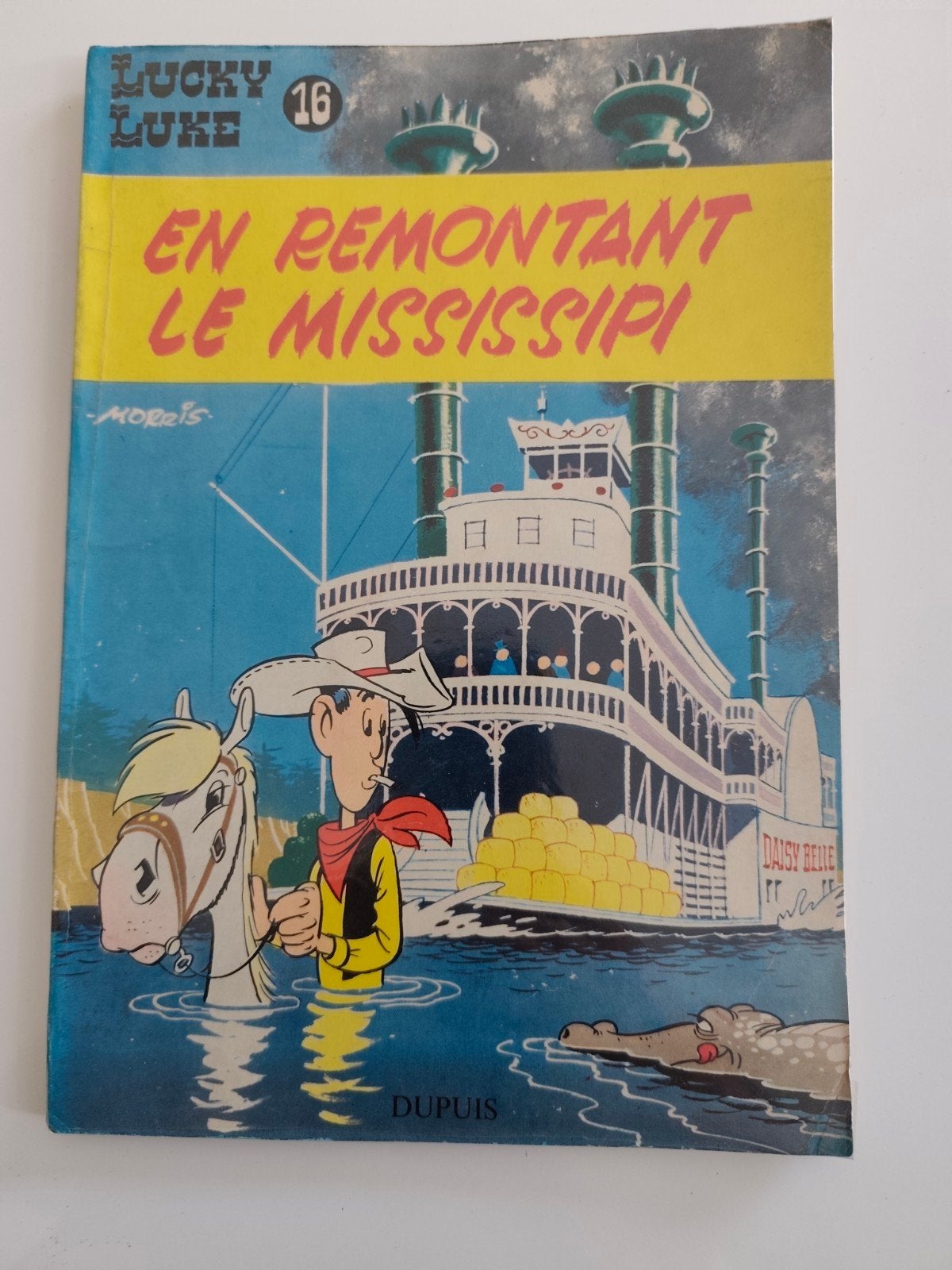 Lucky Luke n16 – En remontant le Mississippi 1961, Livres, Humour, Enlèvement ou Envoi