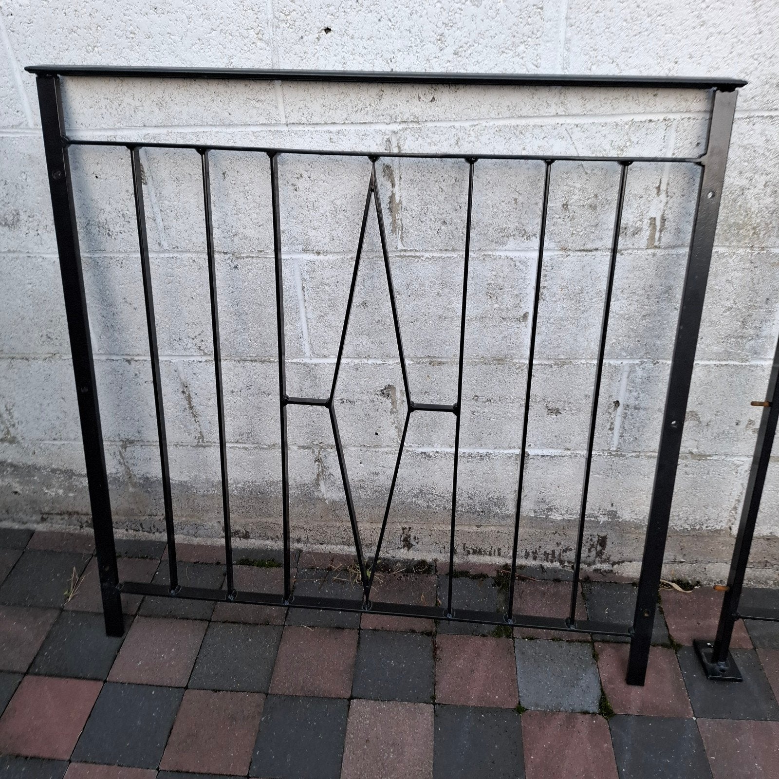 ijzeren omheining. ijzer, Tuin en Terras, Ophalen, Gebruikt, IJzer
