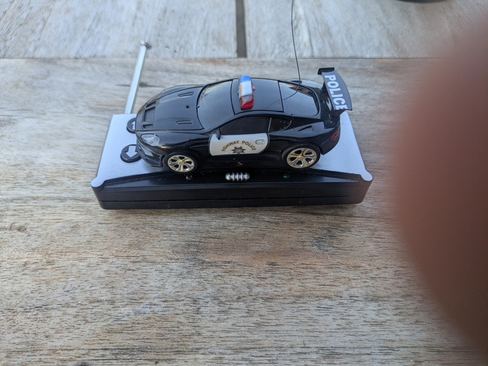 RC politieauto, Ophalen of Verzenden, Gebruikt