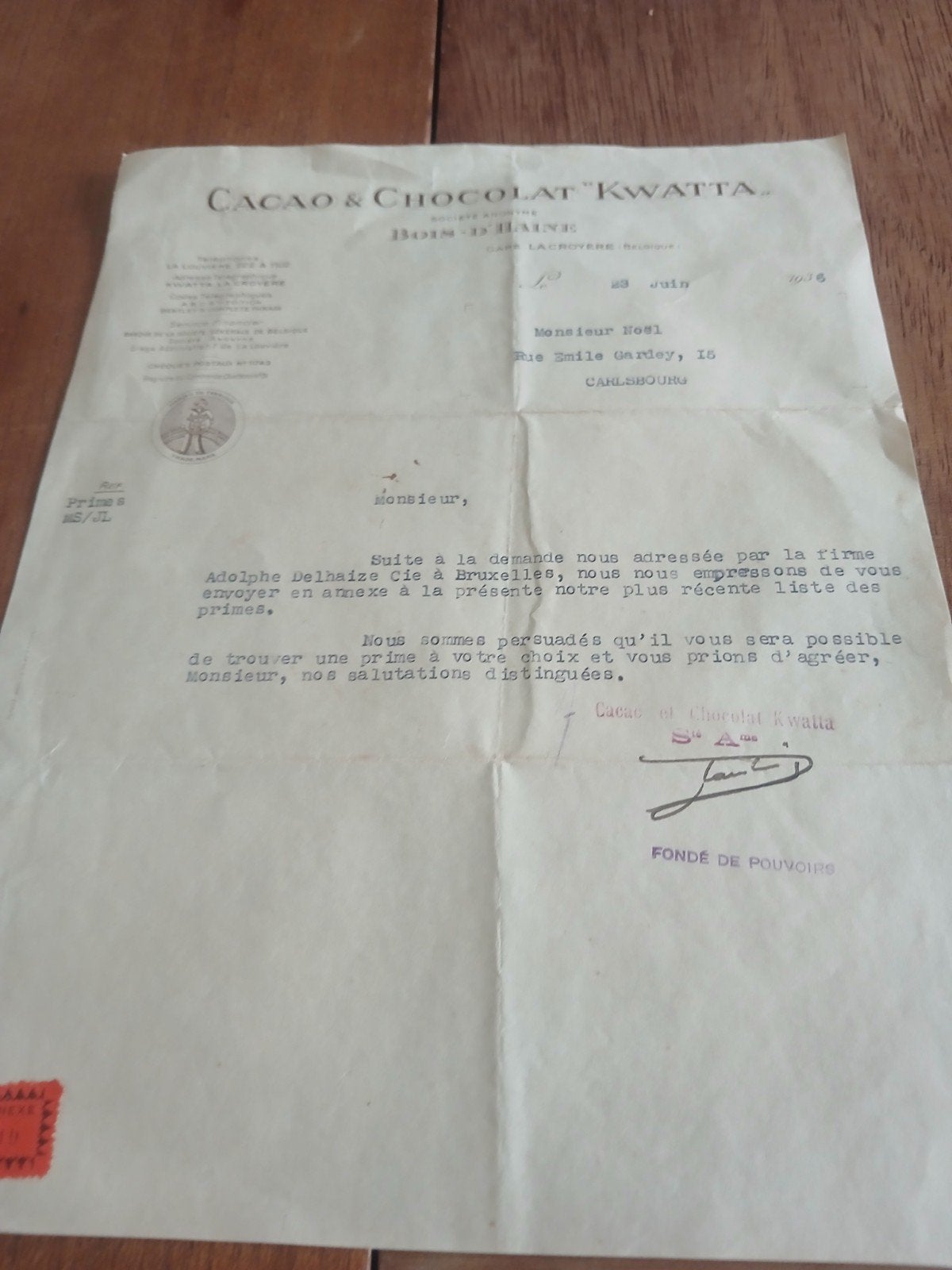 Kwatta, Collections, Marques & Objets publicitaires, Enlèvement ou Envoi