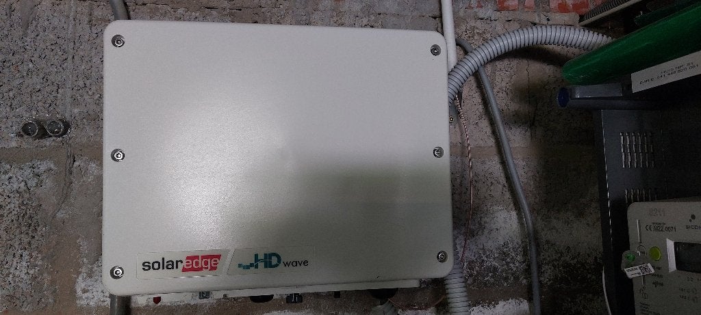 Omvormer Solar Edge HD wave SE-3680H incl.9 optimizers, Ophalen, Zo goed als nieuw