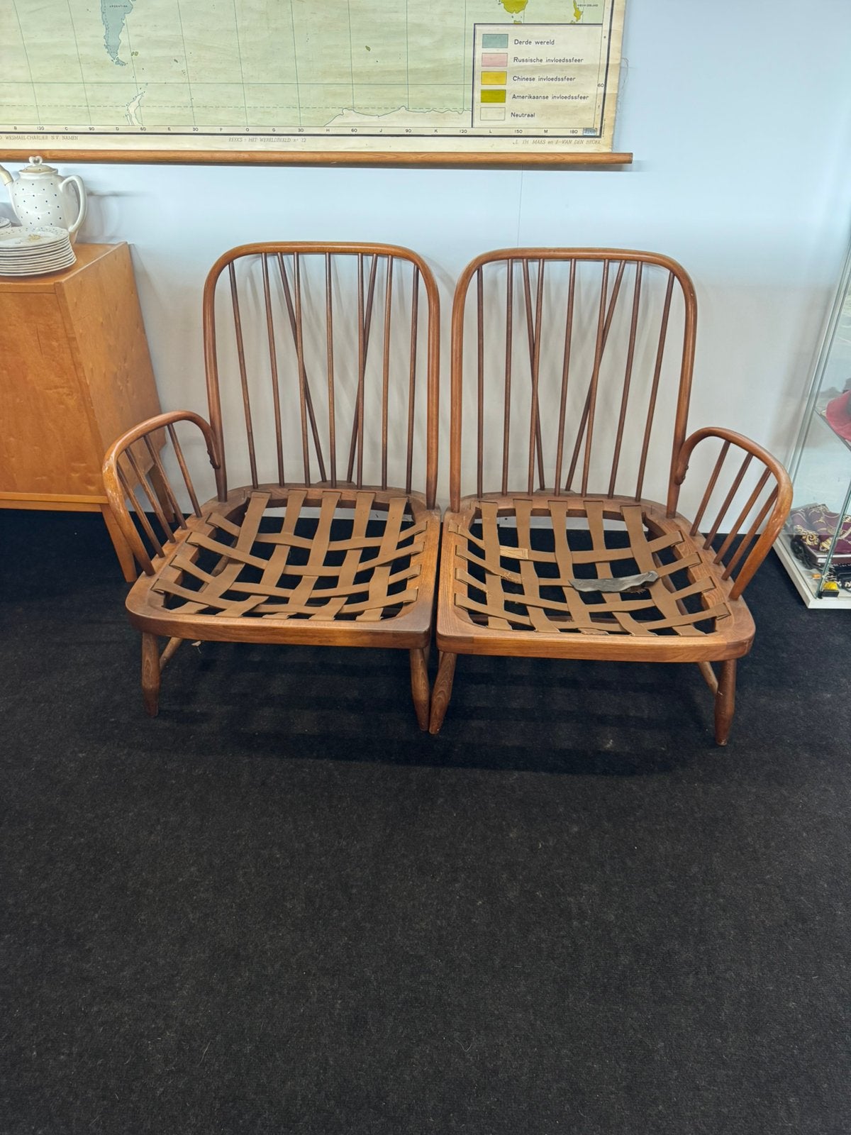 Deux fauteuils Ercol Windsor – canapé 2 places, Enlèvement