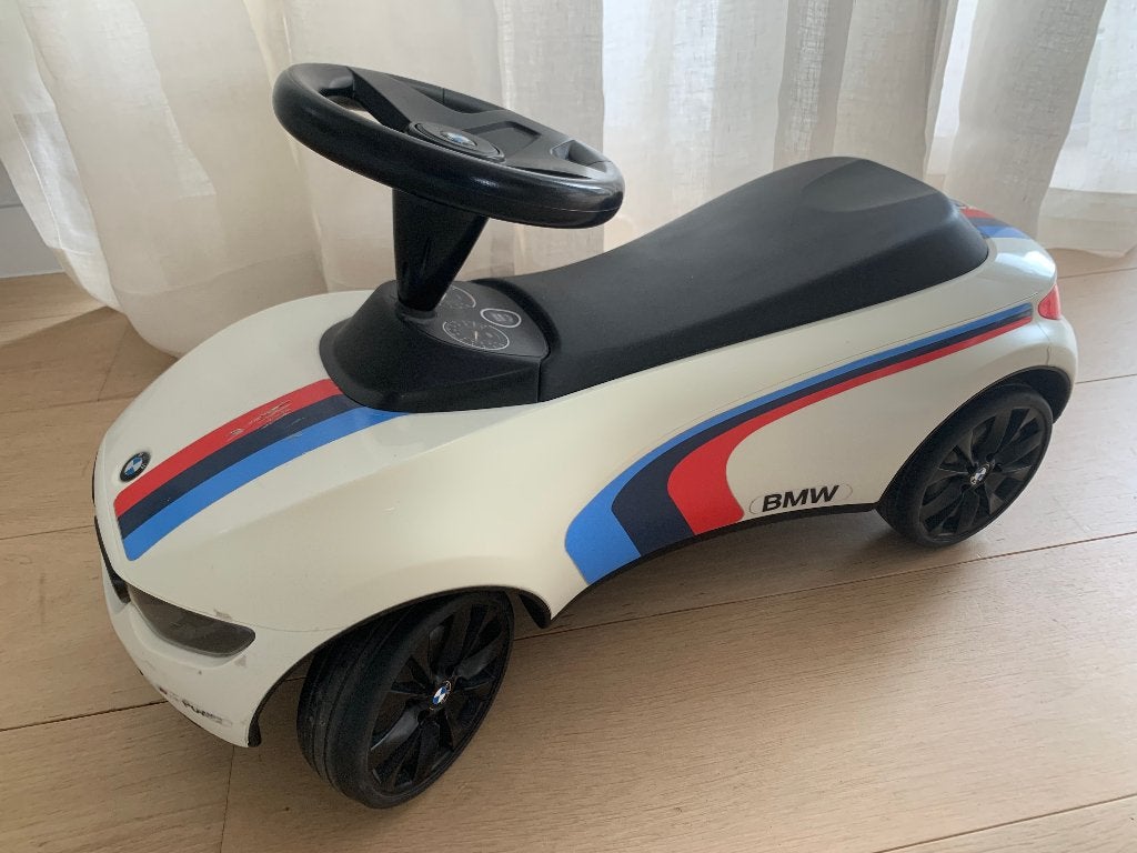 *Coole BMW loopauto met toeter & lichtjes*in prima staat, Enlèvement, Utilisé