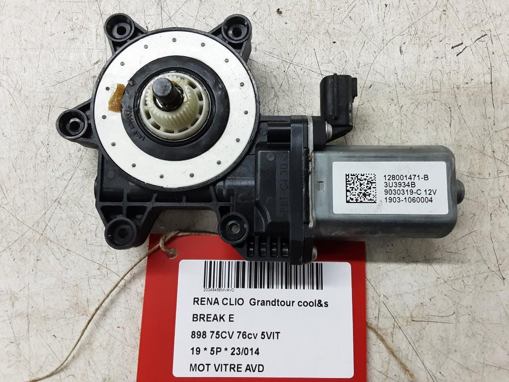 MOTEUR LEVE VITRE ELECTRIQUE AVANT DROIT (128001471B), Renault, Mevr. I. Hauben, Utilisé, Droite