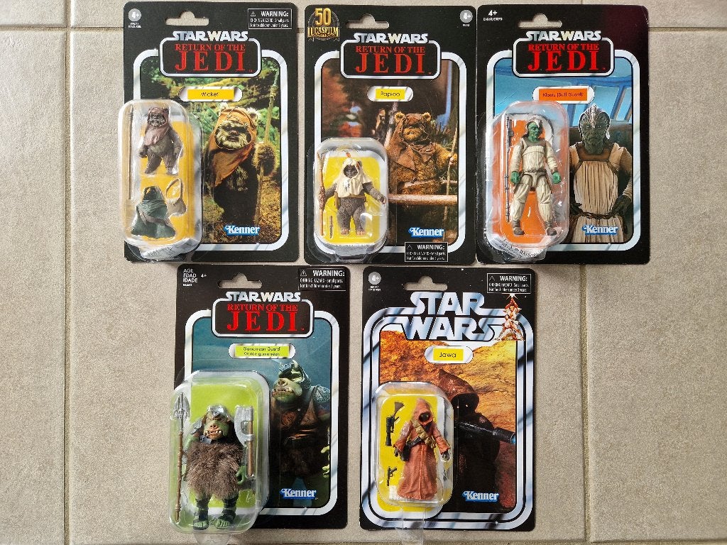 Star Wars Hasbro The Vintage Collection wicket klaatu jawa, Enlèvement ou Envoi, Neuf, Figurine