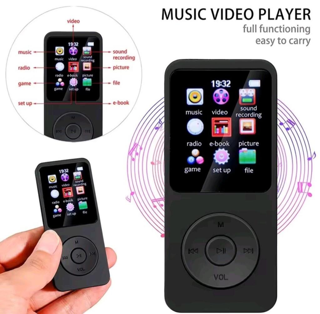 Bluetooth MP3/MP4 Speler – Nieuw – Type-C – FM Radio, Ophalen of Verzenden