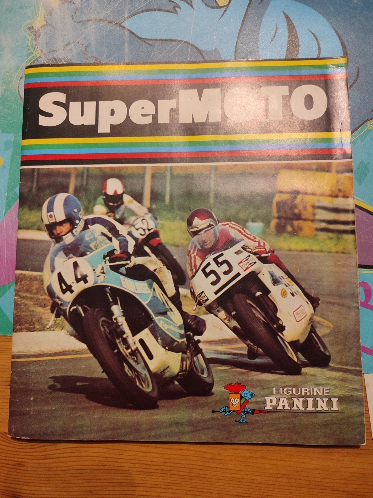 super moto panini sticker album, Ophalen of Verzenden, Sticker