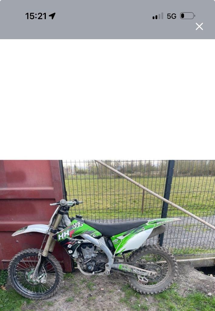 Moto cross kawasaki, Motoren, 450 cc, Nieuw, Particulier, Crossmotor