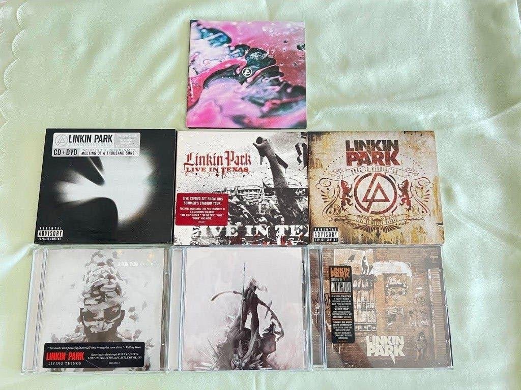 Diverse cd's Linkin Park, CD & DVD, Enlèvement ou Envoi, Comme neuf, Metal