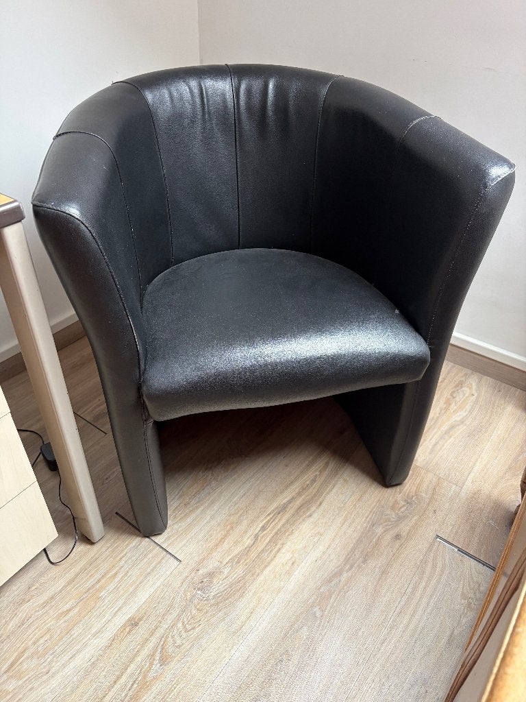 Fauteuil d'appoint, Enlèvement, Utilisé, Cuir