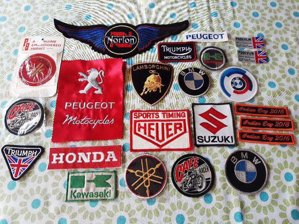motoren embleem, Motoren, Ophalen of Verzenden