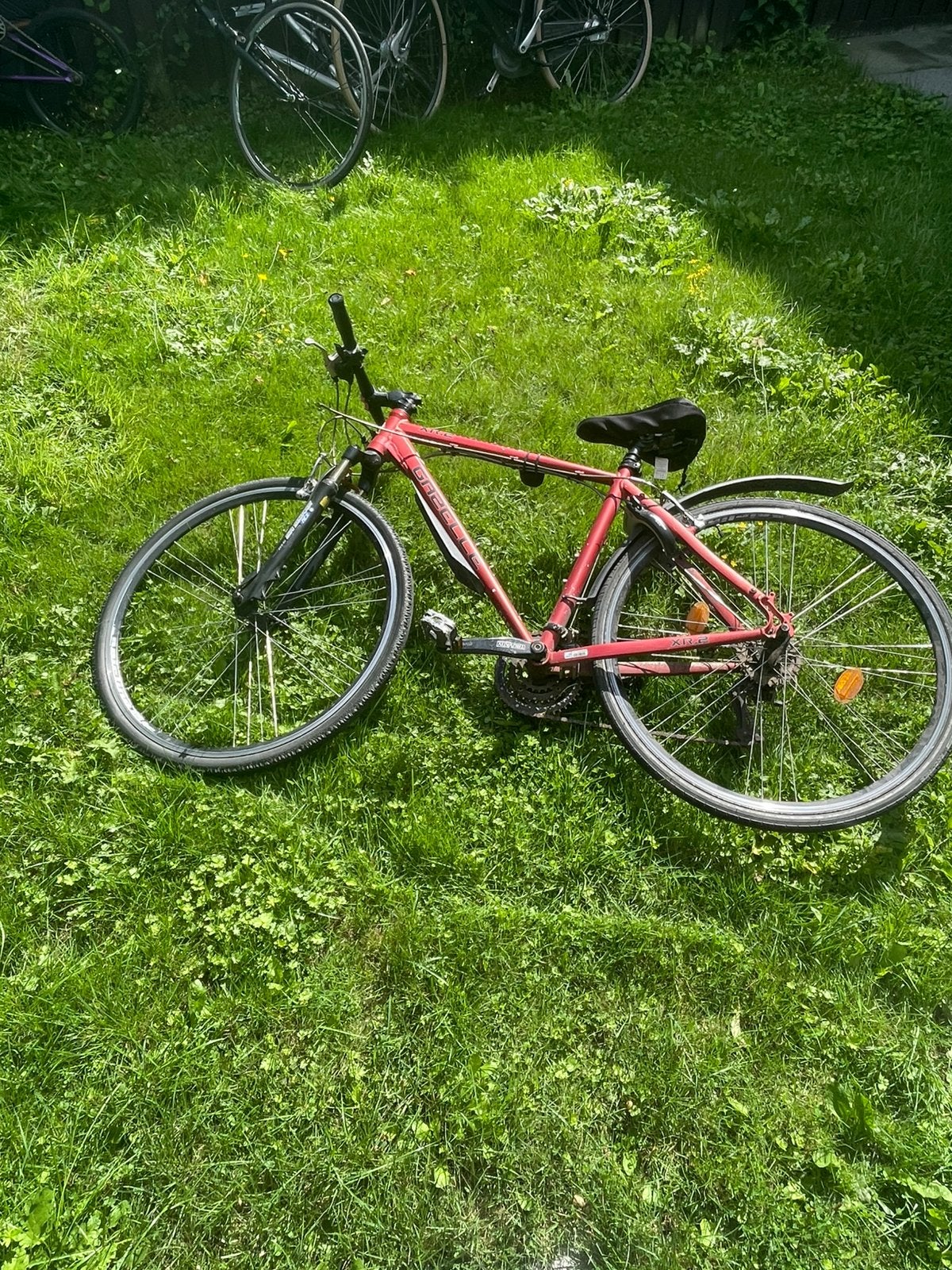 Rode fiets gazelle, Vélos & Vélomoteurs, Vélos | VTT & Mountainbikes, Frein sur jante, 45 à 49 cm, Enlèvement, Utilisé