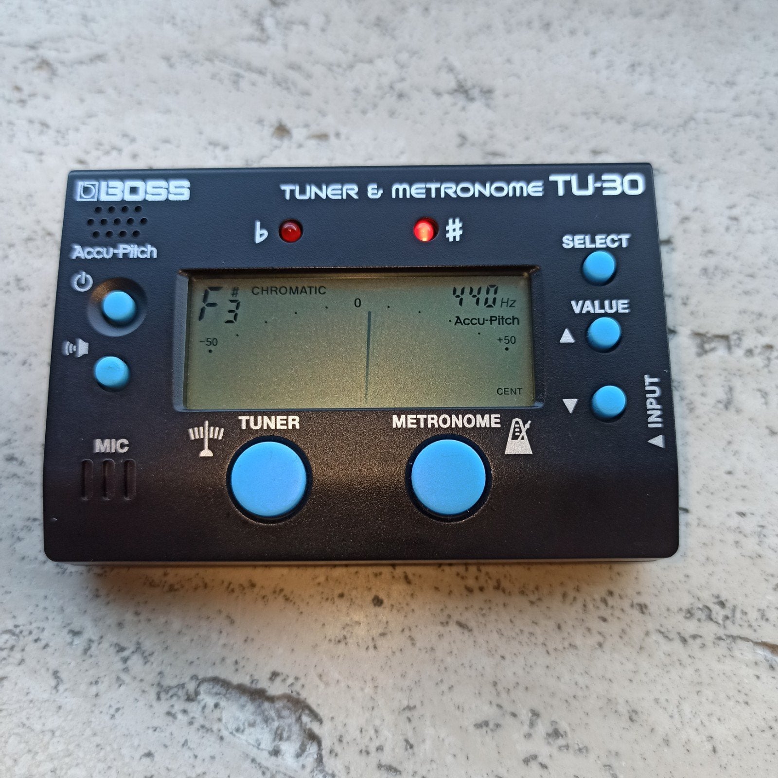 Boss TU-30 stemapparaat, Muziek en Instrumenten, Ophalen of Verzenden, Zo goed als nieuw